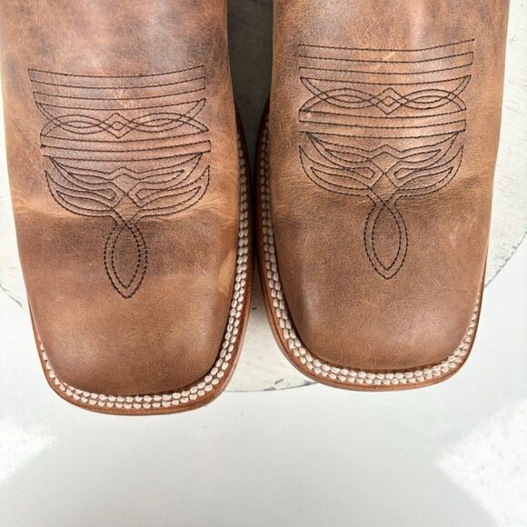 Lane Capitan Western Square Toe Men's Boots - Picture 7 of 12